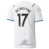 Officiële Voetbalshirt Manchester City Kevin De Bruyne 17 Uit 2021-22 - Heren